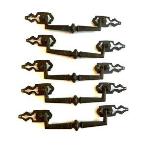Mid Century Bail Pulls - Set of 5 - 5" Center to Center - Hardware Refinish